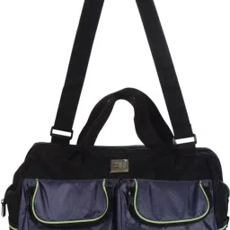 Compact Baby Travel Bag With Multiple Pockets (Black) Diaper Bag-image-75