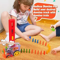 Funny Cartoon Face Train with Blocks Set-picture-44