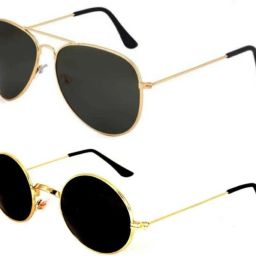 UV Protection, Polarized, Gradient, Mirrored Oval Sunglasses (55)-picture-26