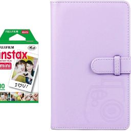 FUJIFILM Instax Mini 10x1 Sheets Instant Film with Lilac purple Album 96 Sheets Film Roll-image-35