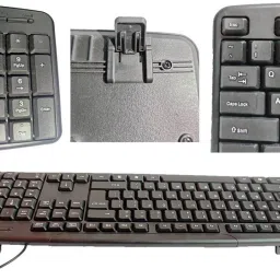 ANJO USB Keyboard-LED Mouse-Wrist Support Pad-2.0 Hub-Cleaner-OTG M&C 2in1 Combo Set Designed for Gaming image 2