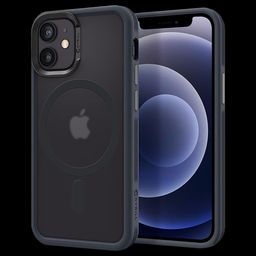 spigen TPU Back Cover for Apple iPhone 12 Mini (Wireless Charging Compatible, Graphite)-image-79