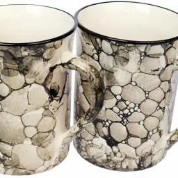 Pack of 2 Ceramic Ceramic Pottery Milk Coffee Cups Mug Kullad for Kitchen Tea Mugs (Set of 2)-image-6