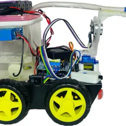 mechanic37 Obstacles Avoiding and Fire Fighter Robot For Engineering Project (Ready To Use) Educational Electronic Hobby Kit image 2