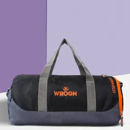 25 L Gym Duffel Bag - Trendy Men & Women Sport Gym Bag Duffel Bag - Black-image-94