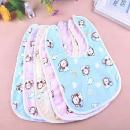 5pcWaterproof Baby Bibs Comfortable and Adjustable-24