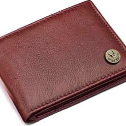 wildhorn Men Casual Maroon Genuine Leather RFID Wallet-picture-19