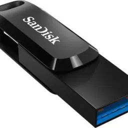 SanDisk DDDC3-064G-I35 64 OTG Drive Compatible with Desktop Computer, Mobile USB 3.0 Plastic Case image 2