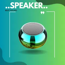 Clairbell Bluetooth Speaker M3 Plus with Mic, Hand-Free Wireless Portable 5W SpeakersA414 5 W Bluetooth Laptop/Desktop Speaker-5