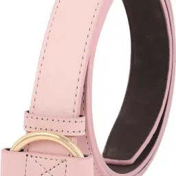 Women Casual Pink Synthetic Belt-image-50