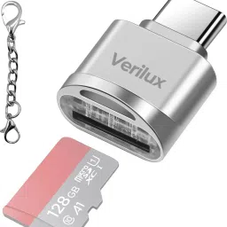 Zeitel Micro SD Card Reader Mini Type C Card Reader TF Card Reader with Keychain USB C Card Reader-10