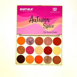 BeautyRelay London Shade Story Eyeshadow Palette 45 g - Autumn Spice-50