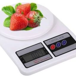 Sitrus Digital Kitchen Weighing Machine Multipurpose Electronic Weight Scale with Backlit LCD Display for Measuring Food, Cake, Vegetable, Fruit Weighing Scale (White) Weighing Scale-23