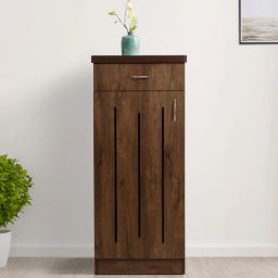 solace craft Tapal Shoe Cabinet in Classic Walnut Matte Finish-picture-47