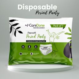 caredone Pack of 7 Women Disposable White Panty-picture-31