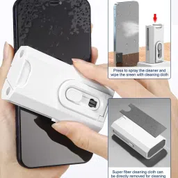 Eewe 8-in-1 Gadget Cleaning Kit with Mobile Holder for Smartphones & Tablets for Computers image 3