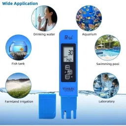 r-tek 3 in 1 TDS,EC & Temperature TDS-EC, Digital TDS Meter, Ph Meter Digital pH Meter image 5
