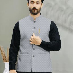 w s textile Solid Men Waistcoat-picture-9