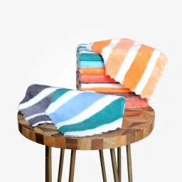 Microfiber 300 GSM Face, Hand Towel Set-picture-14