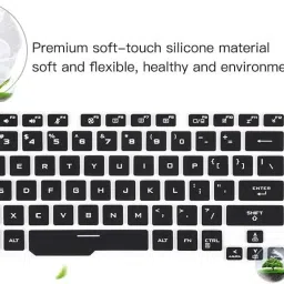 oaky Keyboard designed for ASUS TUF Gaming A15, A17, F17 Series Laptops 15.6" & 17.3" Silicone Keyboard Protector for FX506, FX706, TUF506, TUF706 Keyboard Skin image 5