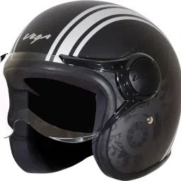Jet Old School Motorbike Helmet-3