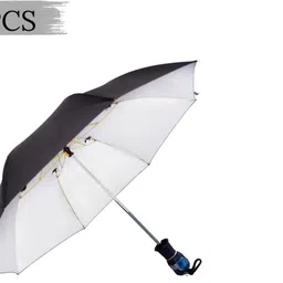 amaco Black Umbrella 2 fold Auto Open Polyester Umbrella UYH 23 Umbrella-picture-16