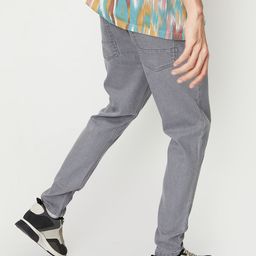max Men Regular Mid Rise Grey Jeans-picture-31