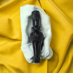 Handmade Chillum With Gitti, Terracotta Chillum With Gitti Earthenware Outside Fitting Hookah Mouth Tip-image-9