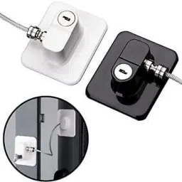 CHILD SAFETY LOCK WITH KEYS|Safety Door Locks with 1 Keys for Cupboard-26