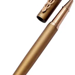Doctor Clip Deisgn Pen in Brown Colour with German Refill Roller Ball Pen-picture-21
