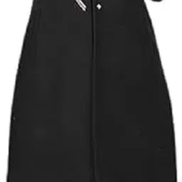 Wool Blend Solid Coat For Women-image-78