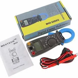 divinext Mextech M45 Digital Clamp Meter M-45 Digital Tong Test Multimeter Digital Voltage Tester image 2