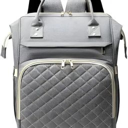 Portable Diaper Bag Backpack Water-Resistant Travel Baby Nursing Bag Mommy Bag Diaper Bag With Thermal Pockets-25