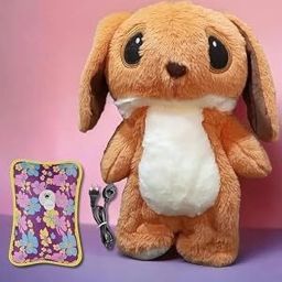 Soft toy teddy toy Hot Water Bag|Plush toy With Heating Bag|Cute Cartoon- 40 cm-image-62