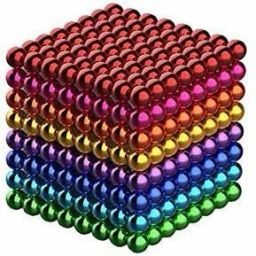 Magnetic Balls Sculpture Building Magnetic Blocks Cube Stress Relief (216 Pcs)-24