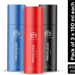 Privilege Intense, Active & Bold Deodorant Spray-For Men-20