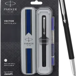 Vector Matte Black Chrome Trim Pen Gift Set-image-75
