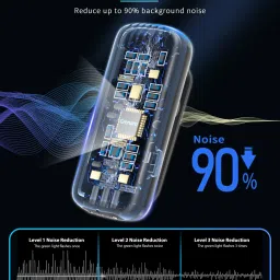 grenaro Wireless Mic with Charging Case for Android & Tablet - 3 Level Noise Reduction Microphone image 2