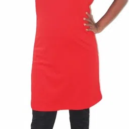 aqua holic Long Costume Self Design Women Swim-dress Red Swimsuit-picture-20