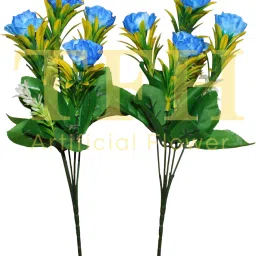 TFH artificial flowers for room decoration Blue Rose Artificial Flower-image-62