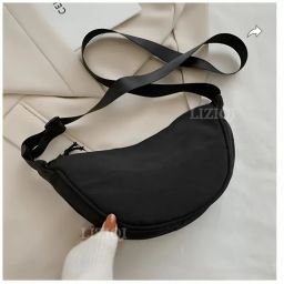Black Women Sling Bag Trendy designer mini sling hobo bag for women-image-17