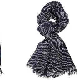 Self Design Pure Cotton Men Multicolor Fancy Scarf-image-87