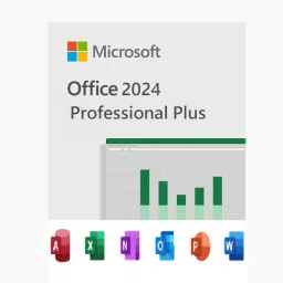 MICROSOFT Office Professional Plus 2024,One-time purchase for 1 PC,Lifetime Validity-18