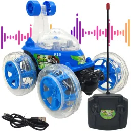 BEN-10 Rechargeable- Remote Control 360 Degree Rotating Stunt CAR for Kids B16-25