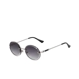 The Tinted Story Unisex Round Sunglasses with UV Protected Lens TTS763 BLAR-57