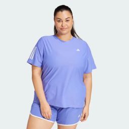 adidas Own The Run Tee (Plus Size) image 1