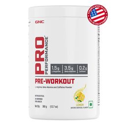 GNC Pro Performance Pre-Workout,  0.79 lb  Lemon -8