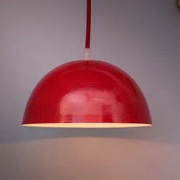 Homesake Red Solid Handcrafted Hanging Light-8