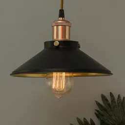 Homesake Black Solid Handcrafted Hanging Light-14