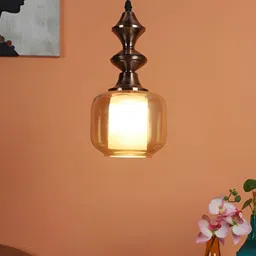 ELIANTE Copper-Toned Iron Contemporary Hanging Ceiling Lamp-picture-51